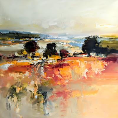 Whisper of the dusk 48x48 inches